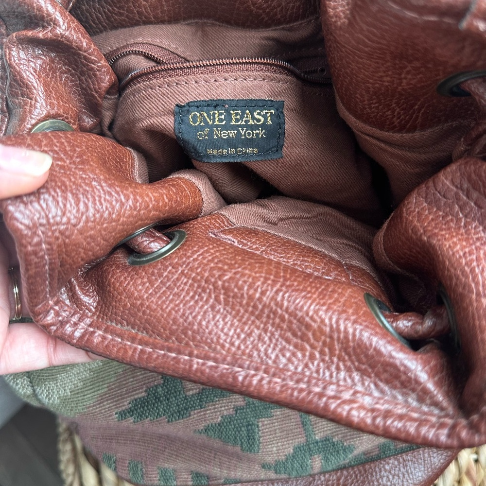 Boho Vintage Tapestry Satchel - Picture 2 of 3